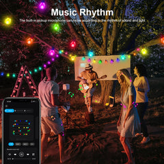 Bluetooth Colorful G40 Led Bulb String Lights