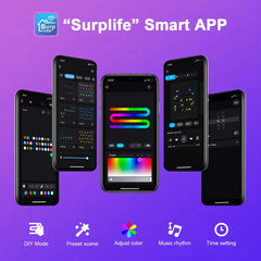 Bluetooth Colorful G40 Led Bulb String Lights