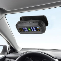 Wireless Tire Pressure Monitoring Solar And USB Charging