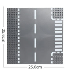 City Road Baseplate Block For Kids Diy Building