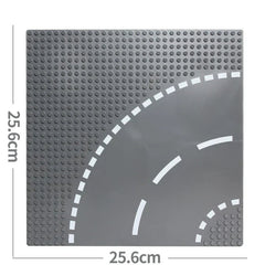 City Road Baseplate Block For Kids Diy Building