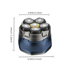 6D Electric Head And Face Shaver Rechargeable