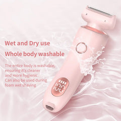 2 in 1 Waterproof Electric Shaver Hair Removal