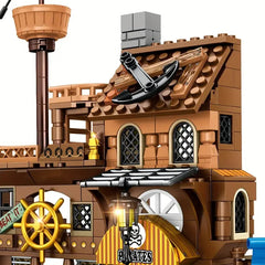 Pirate Island Fortress Building Blocks Set