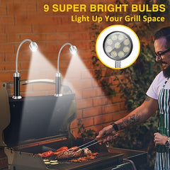 LED Grill Lights Magnetic Base BBQ Lamp