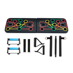 Push-Up Board Set with Resistance Bands