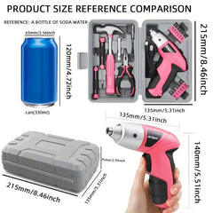 Cordless Electric Screwdriver Tool Set