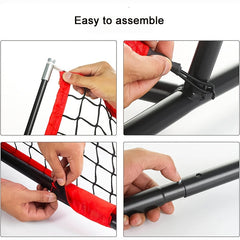 Football Outdoor Target Throwing Net with 5 Pockets