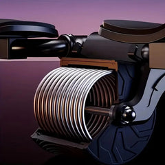 Automatic Rebound Ab Roller with Elbow Pads
