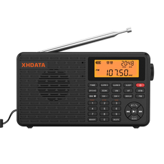 Stereo Digital Portable Radio Black