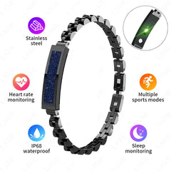 Pedometer Health Smart Bracelet Black