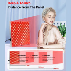 LED Red Light Therapy Panel Lamp: Facial Anti-Aging, Skin Care