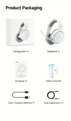 Wireless Gaming Headset with Surround Sound