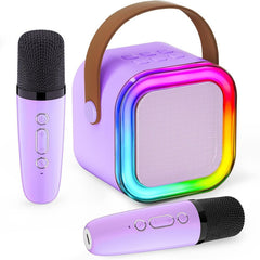 Wireless Mini Karaoke Machine with Microphones