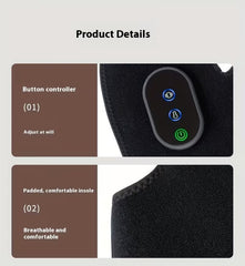 NNETM Wireless Heated Hand & Vibration Massager