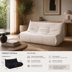 Flutto 2 Seater Lounge Chair