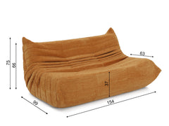 Flutto 2 Seater Lounge Chair