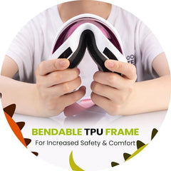OutdoorMaster Kids Ski Goggles - Helmet Compatible Snow Goggles for Boys & Girls with 100% UV Protection-02VLT 46%-OM-6