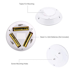 6 LED Light Set with Remote - Cool White for Cabinets & Displays