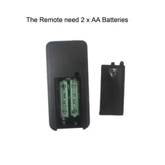 6 Lights LED Rechargeable Slim Cabinet Light, 2cm, Remote Control, Magnetic Mount