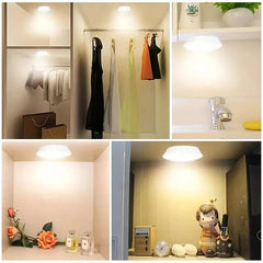 3 LED Light Set with Remote - Warm White for Cabinets & Displays