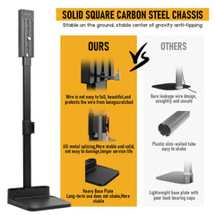 Freestanding Holder for Dyson Vacuum Stand – Suitable for Dyson V6 V7 V8 V10 V11 V12 V15 Vacuum Cleaners