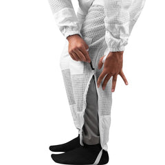 OZBee Premium Full Suit 3 Layer Mesh Ultra Cool Ventilated Round Head Beekeeping Protective Gear Size 5XL