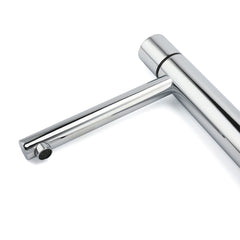 WELS 6L/min Tall Basin Mixer Vanity Sink Bubble Faucet Tap Laundry Chrome Round