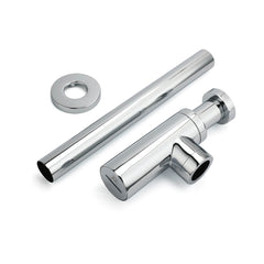 Watermark Adjustable 32mm Wall Bottle Trap Basin Sink Vanity Waste Drain Brass