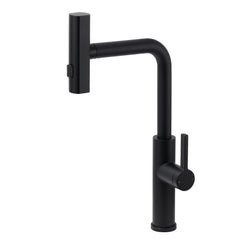 WELS Matte Black 3-Mode Spray Pull Out Kitchen Mixer Sink Laundry Faucet Tapware
