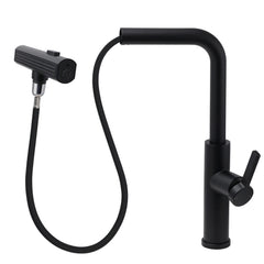 WELS Matte Black 3-Mode Spray Pull Out Kitchen Mixer Sink Laundry Faucet Tapware
