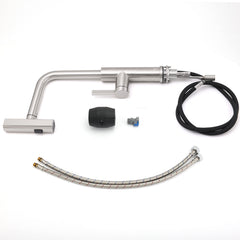 Brushed Nickel 3-Mode Kitchen Mixer Pull Out Down Sink Laundry Faucet Tap WELS