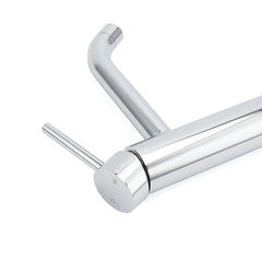 WELS Chrome Tall Basin Kitchen Laundry Mixer Vanity Sink Faucet Tap Curve Outlet