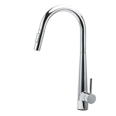 WELS Chrome 360 Swivel Pull Out Kitchen Tap Sink Mixer Faucet Spout 2 Way Outlet