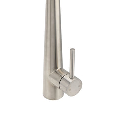 Brushed Nickel Pull Out Kitchen Tap Sink Mixer Faucet Spout 2 Modes Spray Outlet