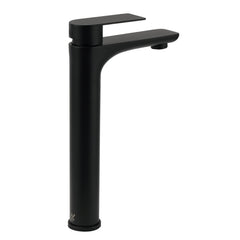WELS 7.5L/m Rounded Body Basin Mixer Kitchen Vanity Faucet Tap Spout Matte Black