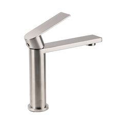 Brushed Nickel Standard Basin Mixer Vanity Sink Faucet Kitchen Laundry Spout Tap
