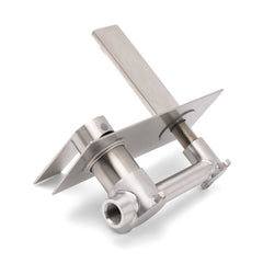 WELS Bruhsed Nickel Square Wall Concealed Basin Mixer Laundry Faucet Tap Spout
