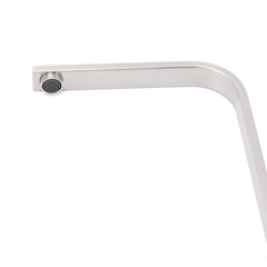 WELS Brushed Nickel Square Kitchen Sink Laundry Mixer 360º Swivel Faucet Tapware