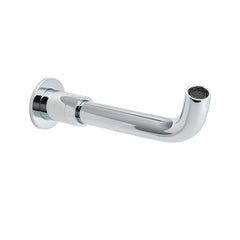 Round Chrome Curve Swivel Basin Faucet Bubble Water Outlet Swivel Bathtub Spout
