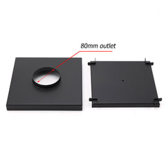 Watermark Matt Black Large 200mm Tile Insert Floor Drain Shower Grate 80mm Waste
