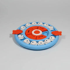Pizza Puzzle Treat Toy for Dogs & Cats – Interactive Slow Feeder-Blue