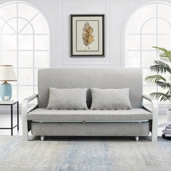 2 In 1 Sofa Bed Beneath Foldable Carbon Hidden Storage Sofa - 108cm
