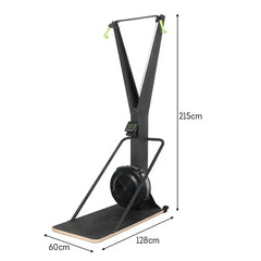 Eeeza Air Resistance Ski Trainer – Vertical Full-Body Cardio Machine with Smart Monitor
