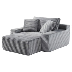 Modern Minimalist Modular Sofa - Dark grey