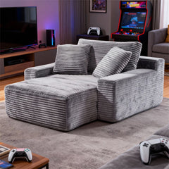 Modern Minimalist Modular Sofa - Dark grey