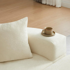 Multifunctional Round convertible Sofa Bed(Compressed Packaging) - Orange
