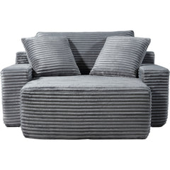 Modern Minimalist Modular Sofa - Light Grey