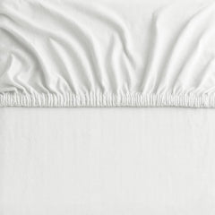 Hotel Quality Fitted sheets - 2 Piece Fitted sheets -Breathable Bedding - Wrinkle, Fade, Stain Resistant- 26inch/40cm Deep Pocket Fitted Bed Sheet-Wrinkle and Fade Resistant,(White,King)