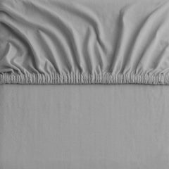 Hotel Quality Fitted sheets - 2 Piece Fitted sheets -Breathable Bedding - Wrinkle, Fade, Stain Resistant- 26inch/40cm Deep Pocket Fitted Bed Sheet-Wrinkle and Fade Resistant,(Grey,King)